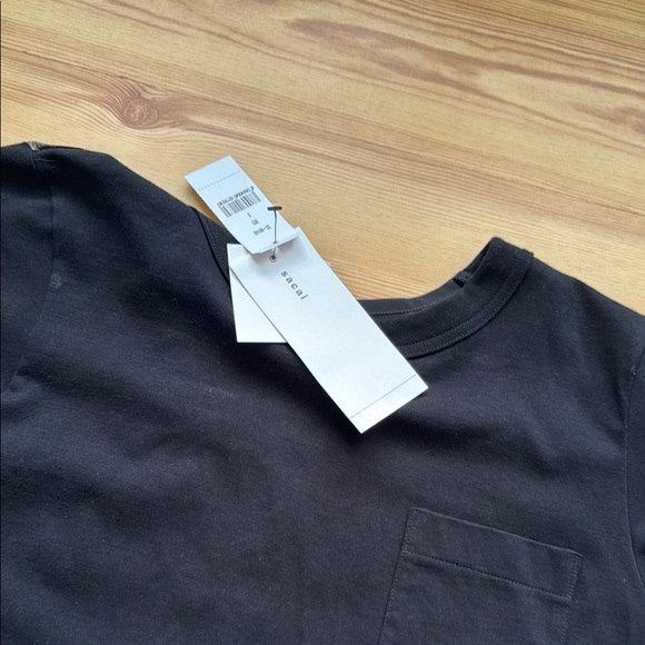 Sacai Stylish Black Shirt with Sheer Accents size 3(M) brand new with tag - Picture 2 of 12